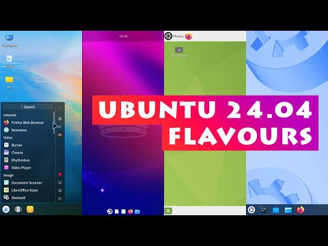 Ubuntu 24.04 Flavours: Kubuntu, Budgie, MATE, Cinnamon & More