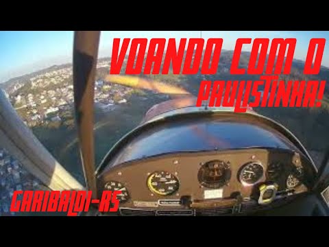 Voando com o famoso Paulistinha! Avião Neiva P 56C | Carros Amigos