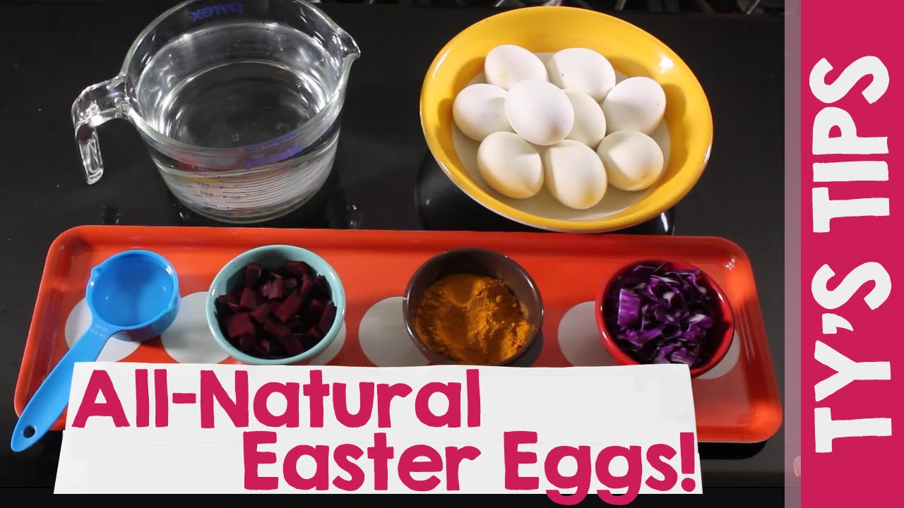 Ty Dyes! Make your own natural Easter egg dyes!