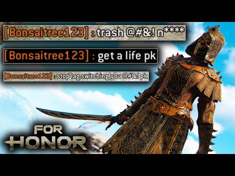 Salty player rages as him & his team get destroyed [For Honor]