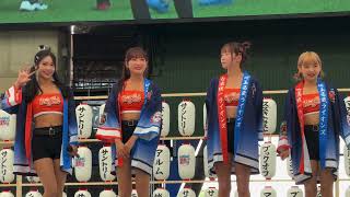 【台湾チア】2024.7.13 ライオンズ夏祭り　Unigirlsパフォーマンス　昼の部 林佳緯/潘傑楷　応援曲振付教室＠ベルーナドーム#cheerleader #joy #斐棋 #瑟七 #賴賴