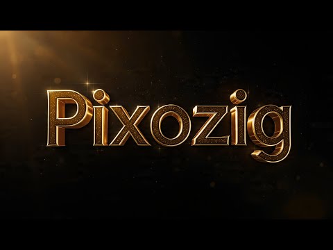 3D Gold Logo Animation | Luxury Motion Design Studio Intro | Sparkling Cinematic Typography