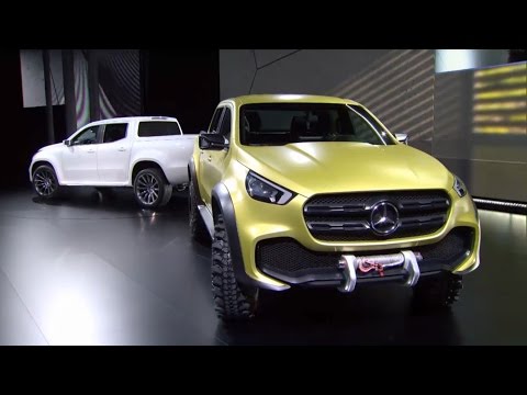 Mercedes-Benz Concept X-Class Revealed in Stockholm