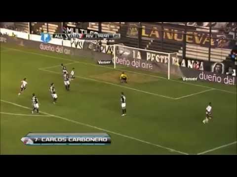 goles de carlos carbonero con River Plate torneo final 2014