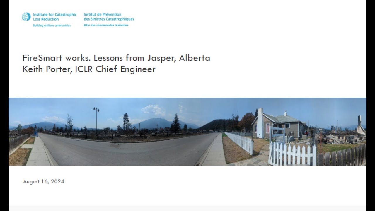 ICLR Friday Forum: Jasper Wildfire Complex Initial Observations (Aug 16, 2024)