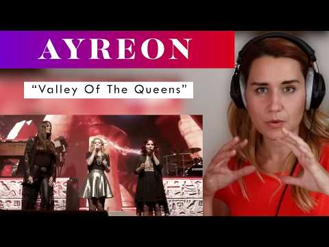 Ayreon/Floor/Anneke/Marcela "Valley of the Queens" REACTION & ANALYSIS by Vocal Coach/Opera Singer