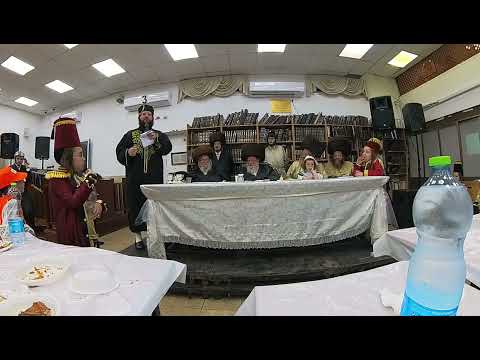 טיש ליל פורים תשפ'ג 3 מראות קודש סאסוב