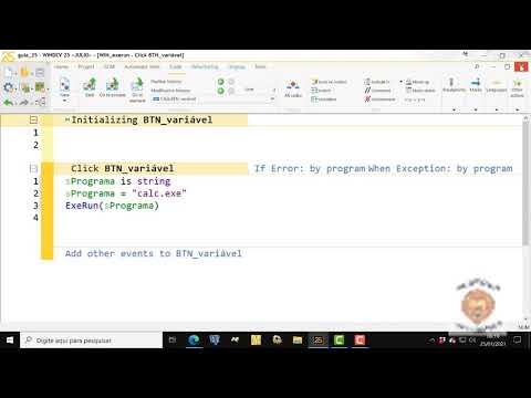 Guia Windev 25 - aula 346 - Exerun - Executando uma variável.