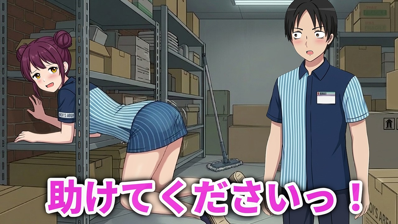 本部のエリアマネージャーが来る日に限ってこんなことになるなんて…【アニメ】【コント】