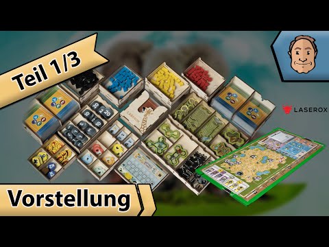 Vorstellung Insert – Laserox – Arche Nova – Teil 1 von 3 – mit Alex