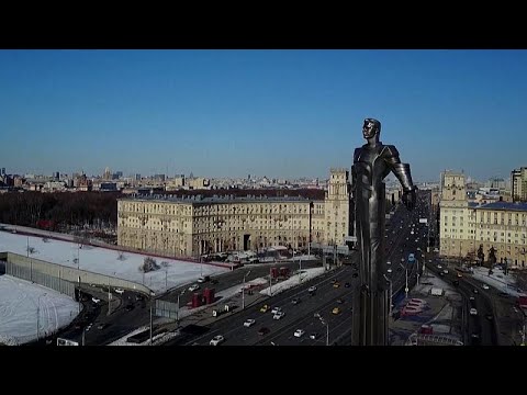 Russland feiert Juri Gagarin - Vor 60 Jahren flog er als erster Mensch ins All