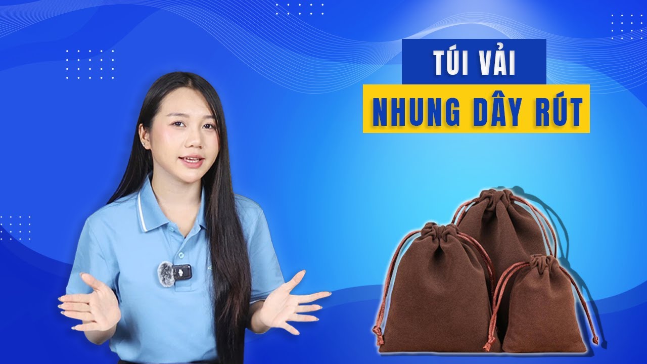 Túi Nhung Dây Rút Cao Cấp – Nâng Tầm Thương Hiệu Của Bạn | Vinpack