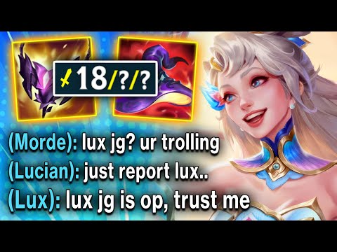 No one believed in my Lux Jungle... so I 1v9 in Masters (950 AP NUKES)