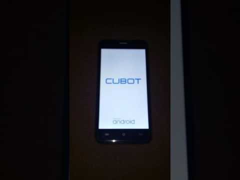 Encendido y apagado del Cubot Manito