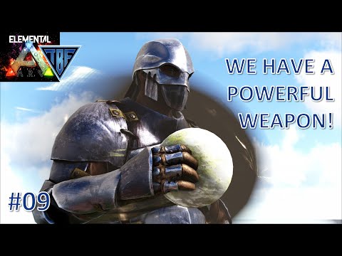 Elemental Ark - #09 - Incredible Power and Boss Fights! Ark Survival Evolved Super Modded