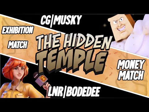 The Hidden Temple - Musky (Powder Toast Man) Vs. LNR | Bodedee (April) - Money Match - NASB
