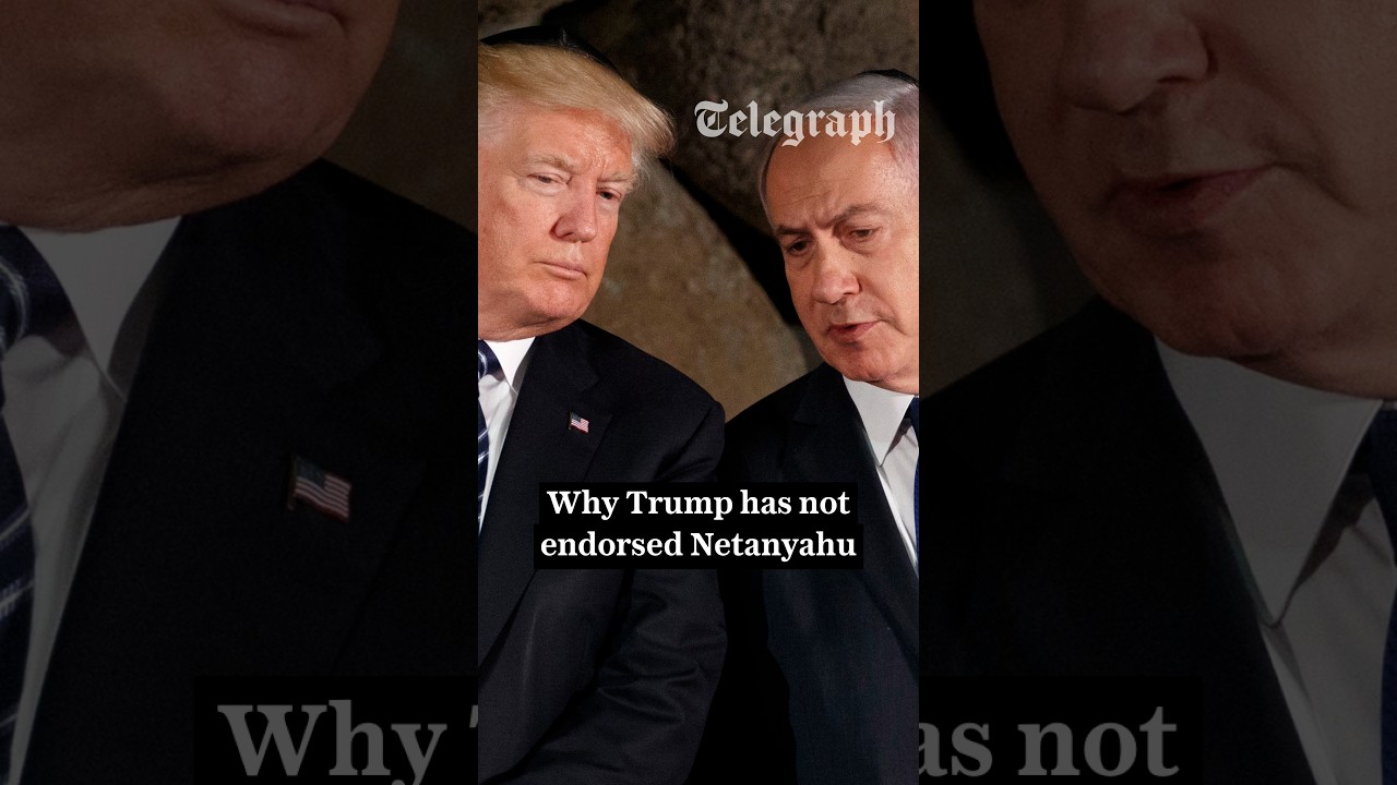 Video: Trump withholds endorsement from Netanyahu ahead of October 27 Israel election
