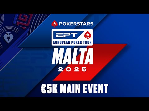 EPT PRAGUE 2025 - 5 300 € MAIN EVENT - JOUR 5 ♠️🇲🇹