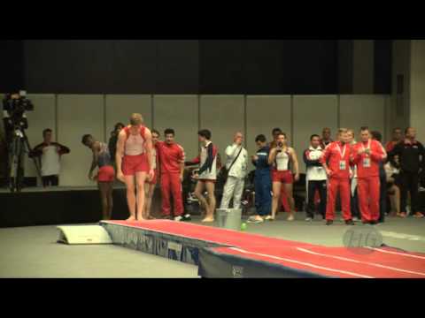 SOERENSEN Rasmus (DEN) - 2015 Trampoline Worlds - Qualification TU Routine 2