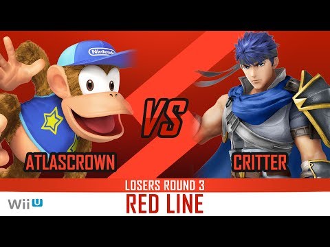 Red Line Smash Week 21 - Critter (Ike) Vs. AtlasCrown (Diddy Kong)