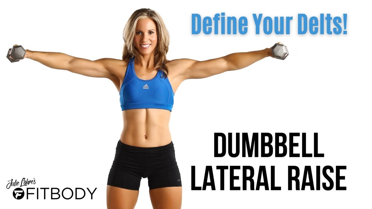Dumbbell Lateral Raise Exercise Demonstration - YouTube