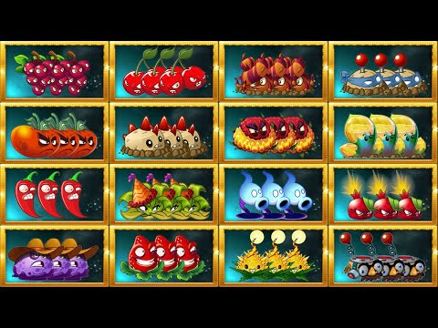 PVZ 2 Random 16 Teams 3 BOMB Plants Battlez - Which Plant Will Win? - Pvz 2 Plant vs Plant