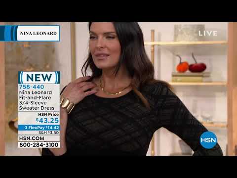 HSN | Nina Leonard Fashions 09.01.2021 - 06 PM