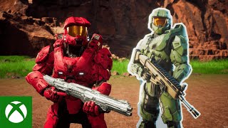 Xbox Red vs Blue Introduce New Blood Gulch Fortnite Creative Map anuncio