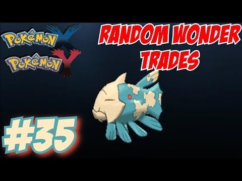 Pokemon X and Y Random Wonder Trades Part 35 - LIVESTREAM SHINY RANDOM WONDER TRADES NEXT WEEK