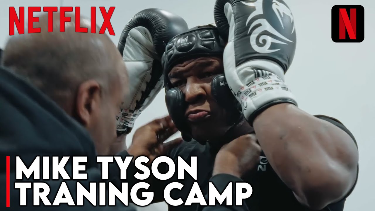 NETFLIX UNCUT: Mike Tyson INTENSE Training Session for Jake Paul!