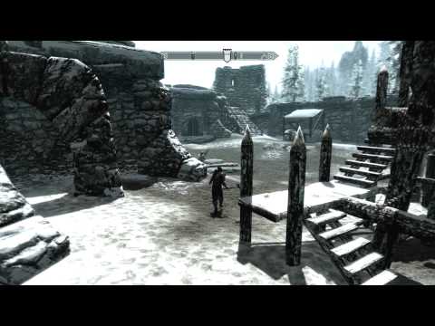 SKYRIM How To Clear Fort Hraggstad Quest Commentary + Tutorial
