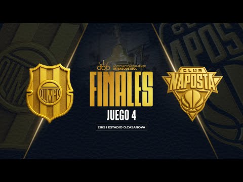 STREAMING PRIMERA DIVISION - PLAYOFF FINALES - JUEGO 4 - OLIMPO VS NAPOSTA
