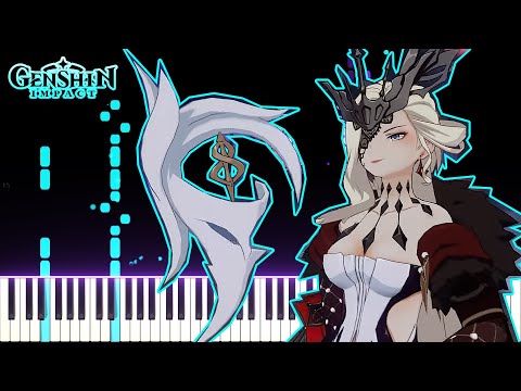 Chrysalis Suspirii - Signora Battle Theme Phase 1 | [Piano Cover] (Synthesia)「ピアノ」【Genshin Impact】