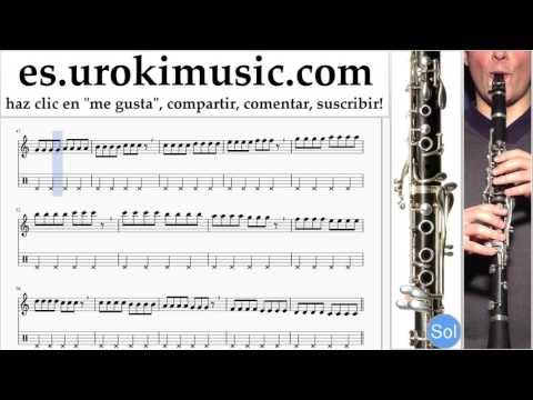 Tutorial de Clarinete MAGIC! - Red Dress Parte#1 um-927