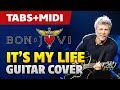 Bon Jovi - It's My Life (Acoustic Fingerstyle Guitar Cover and Midi)