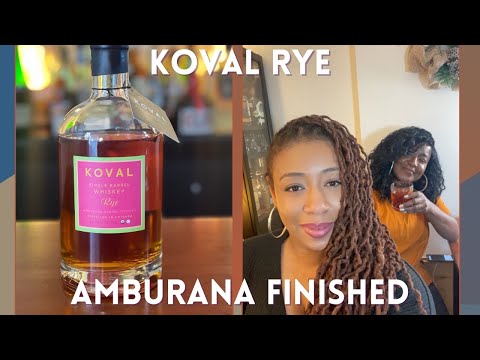 KOVAL Amburana Rye Tasting