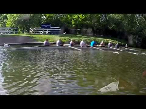 Cambridge bad rowers -  'Presidents Eight' speeding
