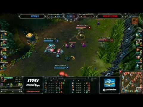 [LOL] MOSCOW 5 vs ABSOLUTE LEGENDS - DreamHack Summer 2012