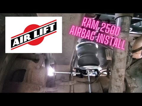 Air Lift Air Bag install on Ram 2500
