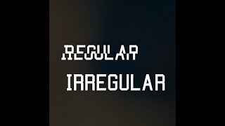 Regular Irregular Music Video