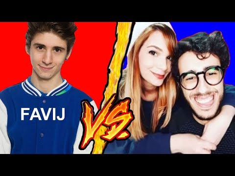 Favij VS Two Players One Console - Epic Rap Battle - Freestyle Rap Dissing