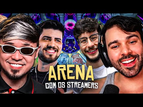 MINERVA E GREVTHAR vs TITAN E ROBO NO ARENA!