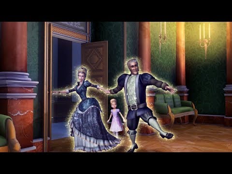 Barbie in The 12 Dancing Princesses - Duchess Rowena is punished