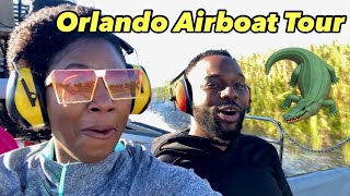 Our AIRBOAT ADVENTURE in Florida was WILD... You Need to See What Happened!