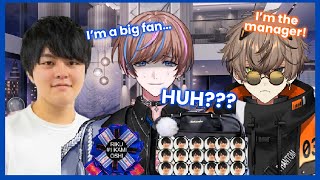 Seible's encounter with Riku Tazumi and Alban Knox [NIJISANJI EN CLIP]