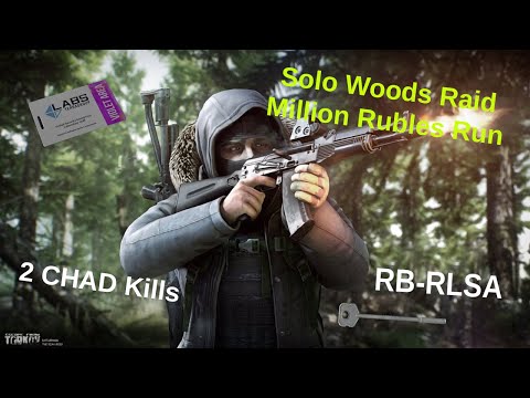 Woods Solo Raid Violet Keycard 7 Million Roubles Run uncut