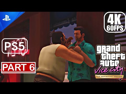 GTA Vice City Definitive Edition PS5 - Gameplay Walkthrough (60FPS 4K) Part 6 No Commentary