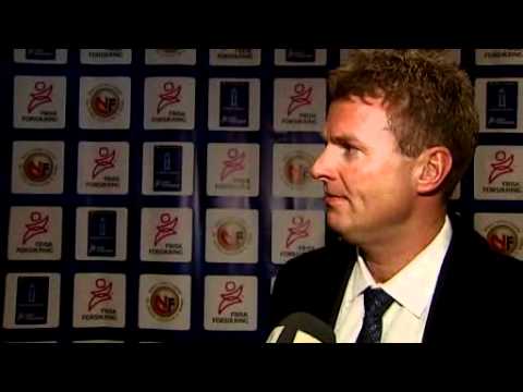 Ronny Deila "Kongen av Drammen" etter Cupfinalen på Ullevaal 2010!!