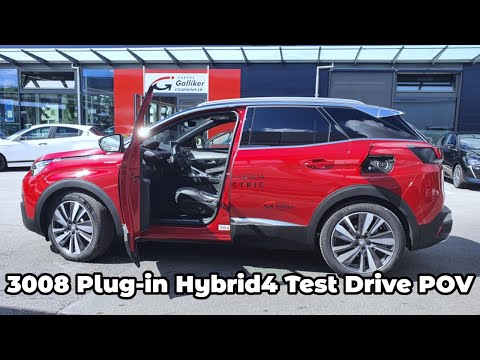 New Peugeot 3008 Plug-in Hybrid4 GT AWD 2020 Test Drive Review
