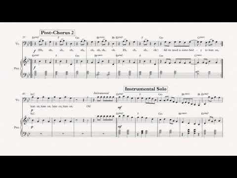 Cello - Lean On - Major Lazer - Sheet Music, Chords, & Vocals